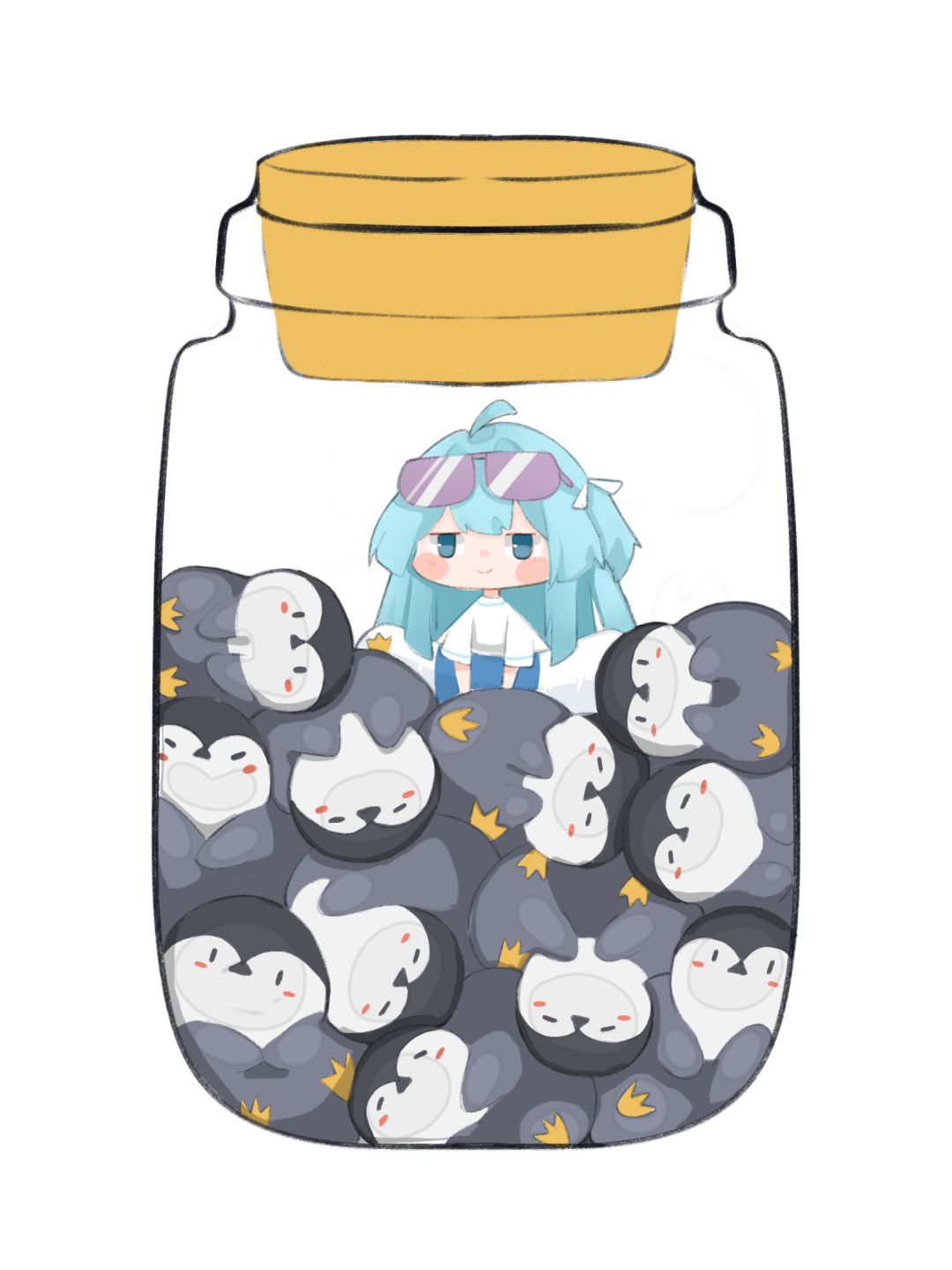 【盲盒派对】安晴与一瓶子小企鹅 2