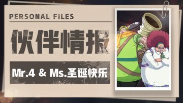 【伙伴情报笔记】Mr.4 & Ms.圣诞快乐