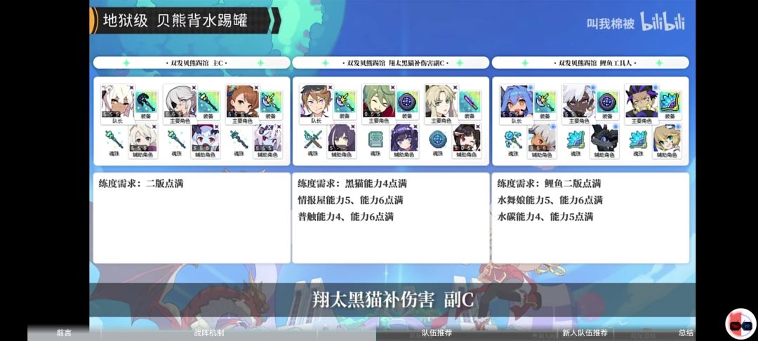 战阵活动 地狱级踢罐配队+新人超级踢罐配队（补充）截图