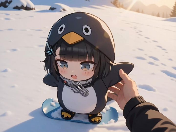 滑雪大冒险沉浸式(゚∀゚)咕咕嘎嘎好可爱截图
