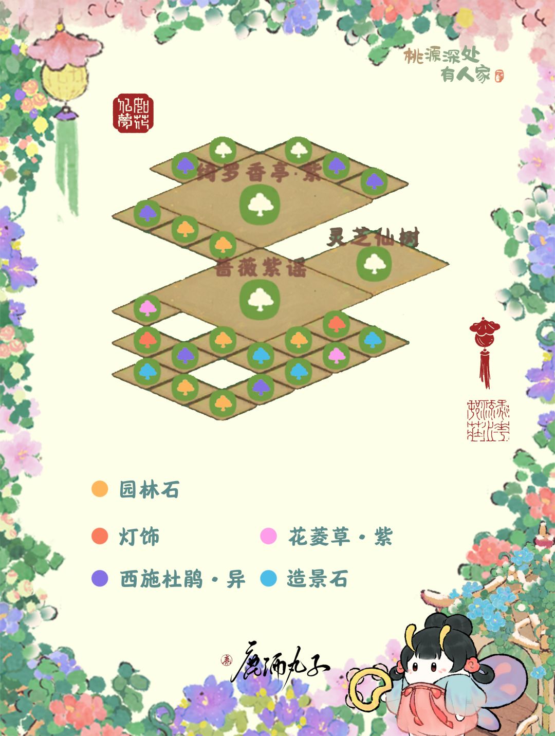 惜花满楼十阶建筑·芳菲独揽仿建 3