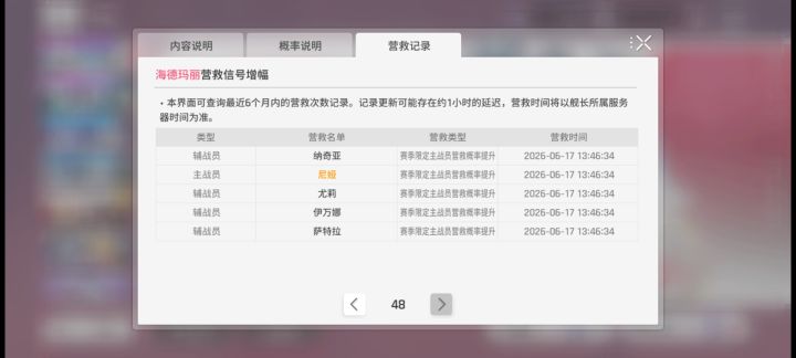 才发现自己是310抽4+1的我都连吃3个保底还歪了一次，肝得我都以为抽不到2命了，果然还是欧的#欧皇附体截图