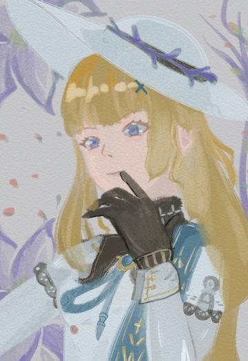 鸣潮 画了水彩风 菲比（求赞(๑•̀ㅂ•́)و✧）