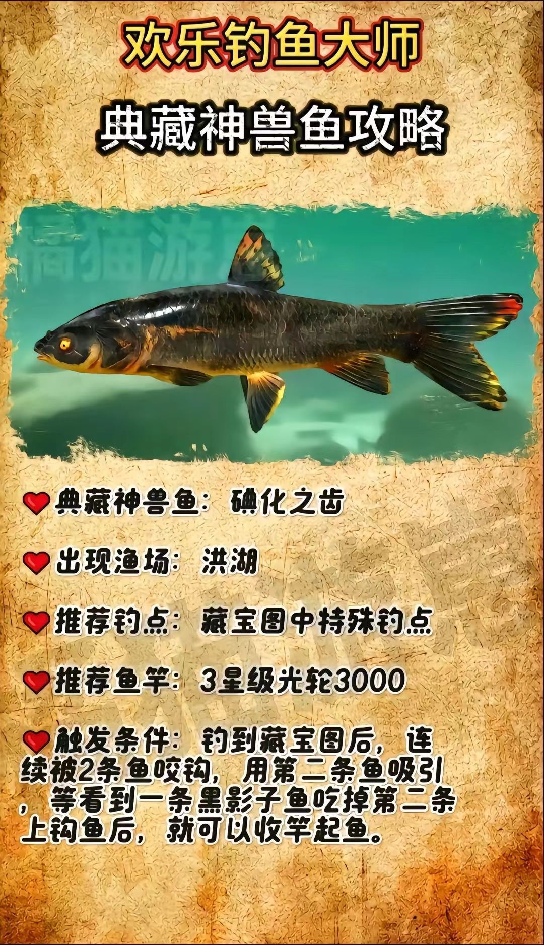 让我看看谁还掉不上来典藏神兽鱼 2