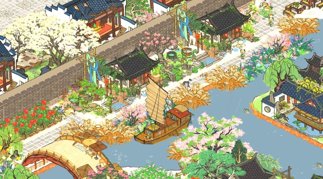 芦苇微微鸢尾盛开 1