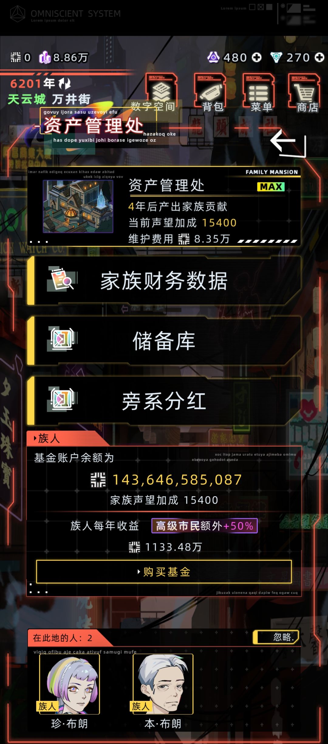 家族资金它每年都越来越少 2
