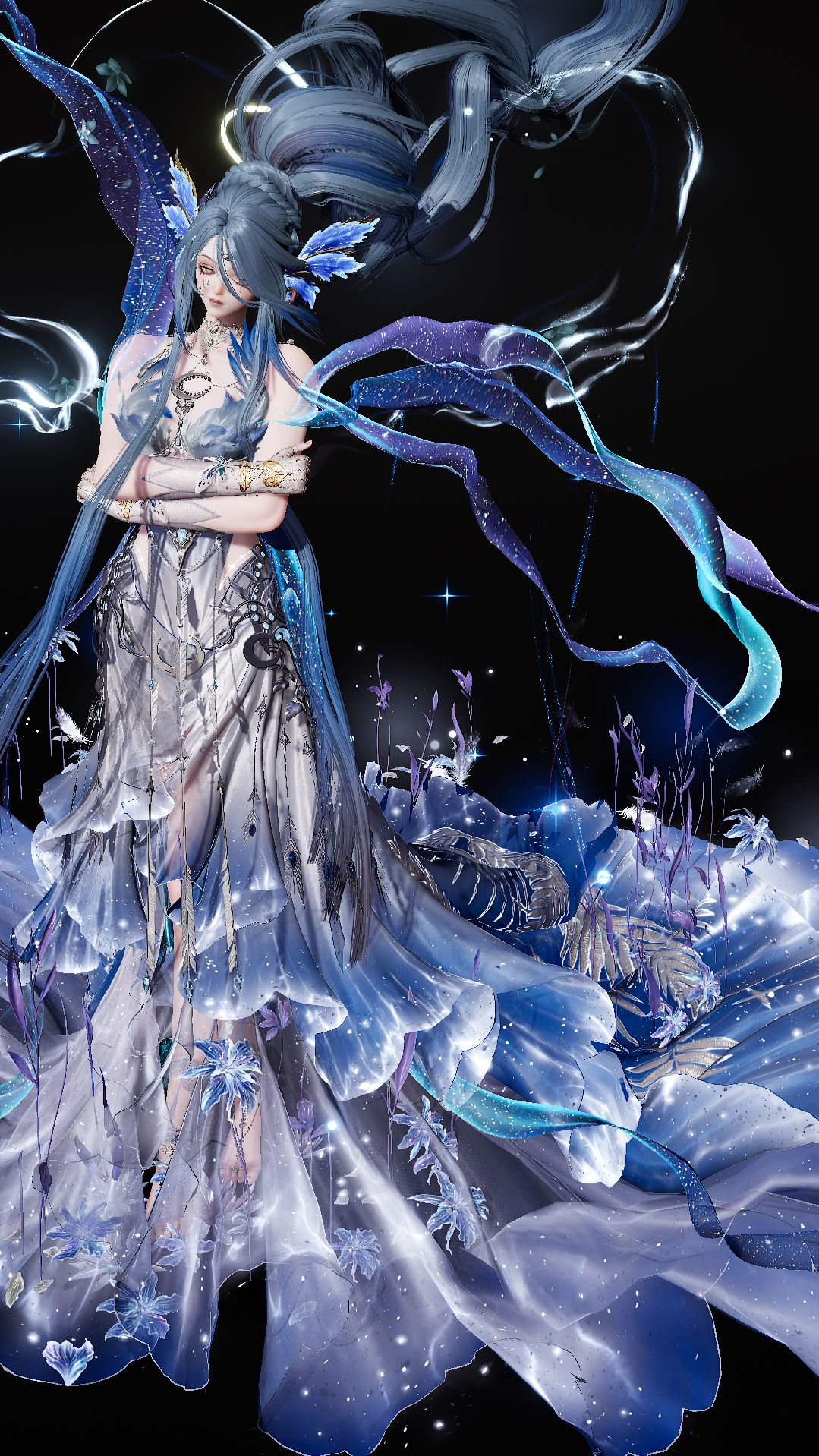 【朔月神临】前八色盘染色搭配分享 5