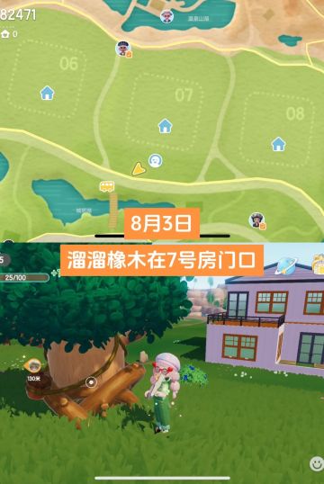 8月3日溜溜橡木和无暇萤石位置