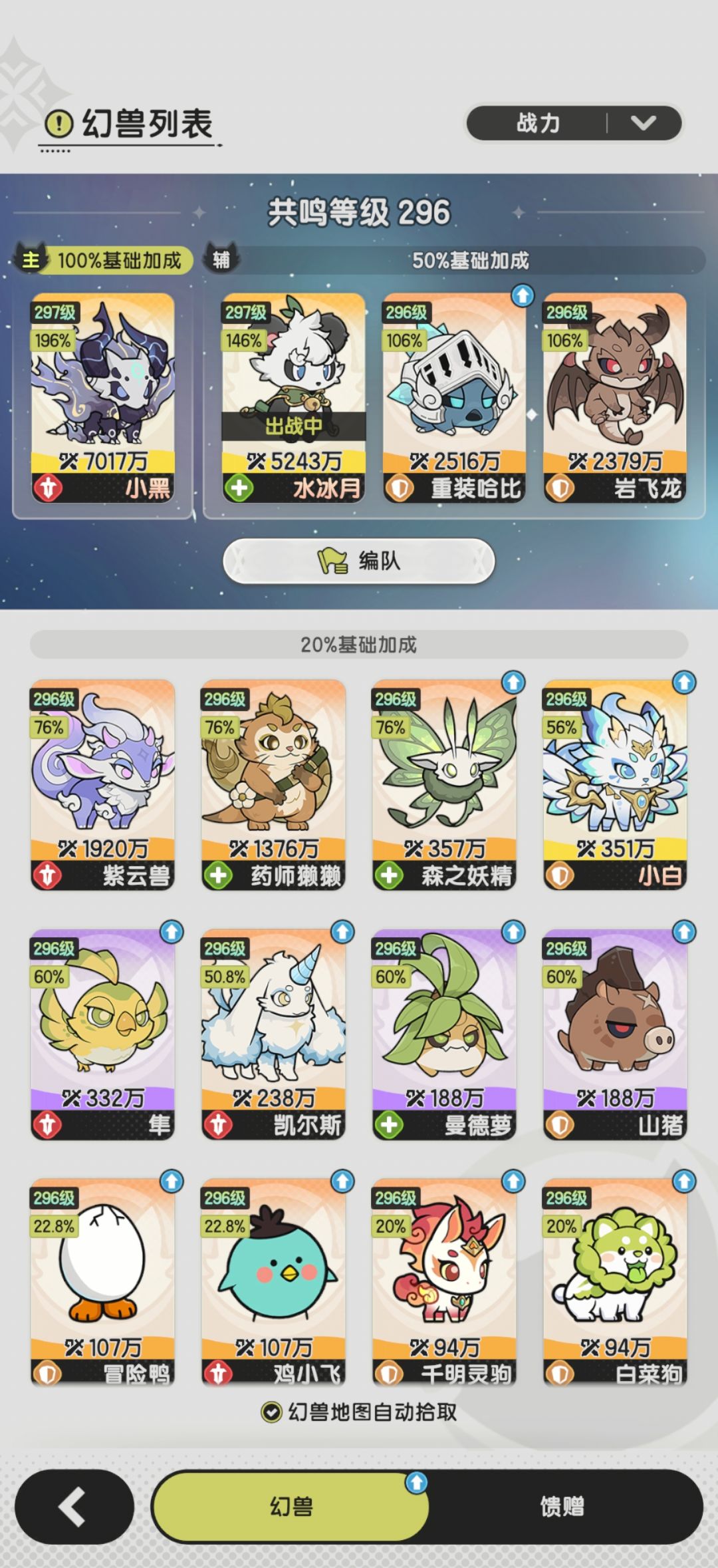遗物觉醒和幻兽喂养 6