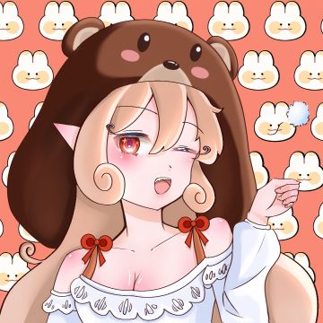 慵懒的小熊也会散发魅力呢~