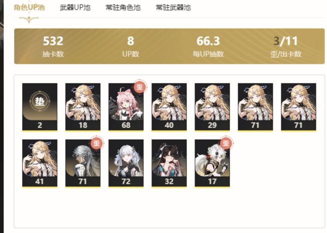 卡提爱我330抽6+1 1