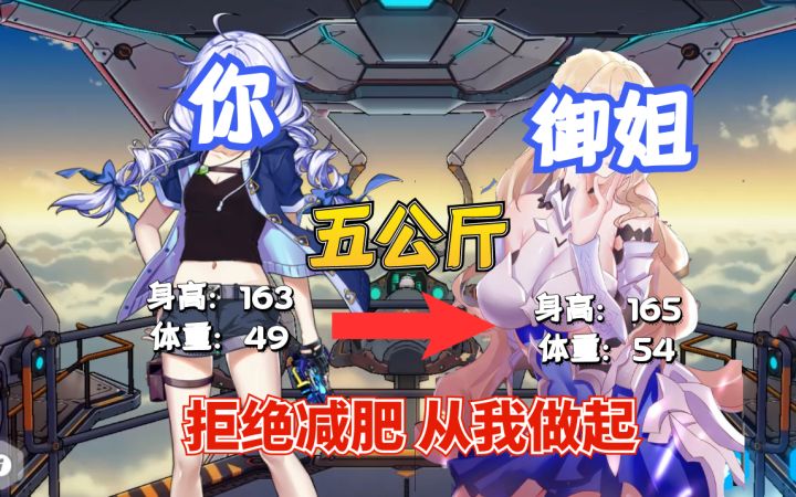 【崩坏3】:琪亚娜和幽兰黛尔之间的距离,其实只有五公斤截图