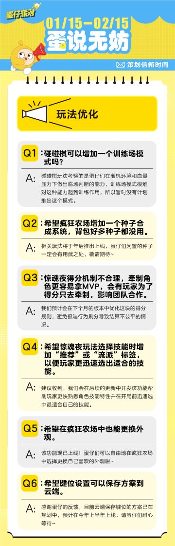 【蛋说无妨】2月策划Q&A