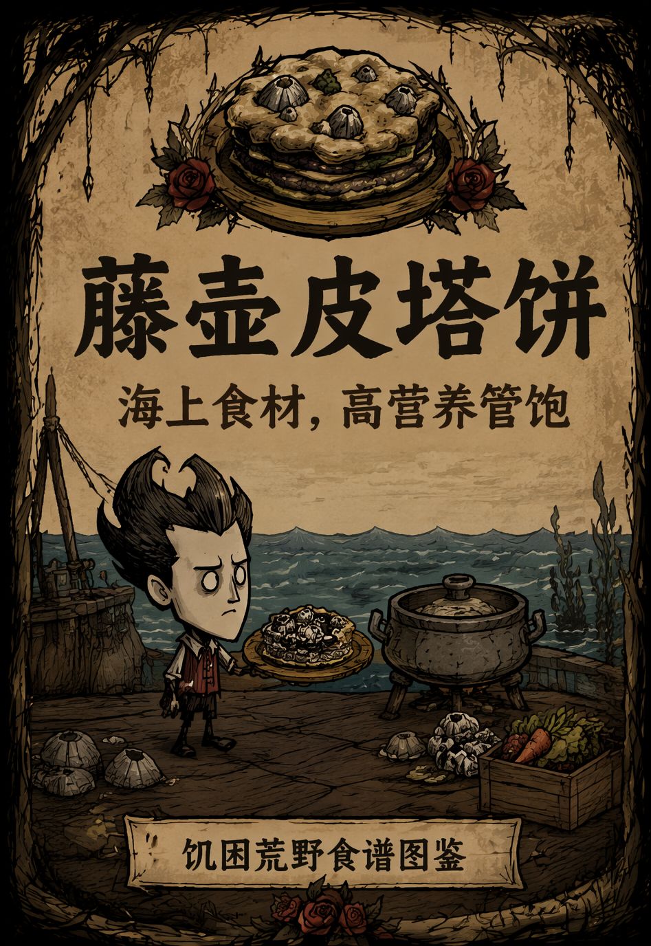 食谱18 · 藤壶皮塔饼 1