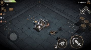 在小怪方面，游戏采用的是暗黑类清图玩法。
在初入地牢时，我们会随机获得一把主武器，接下来我们就需要使用这把武器来消灭各个房间的怪物。#游戏推荐#游戏讨论#游戏福利#游戏资讯#国产游戏