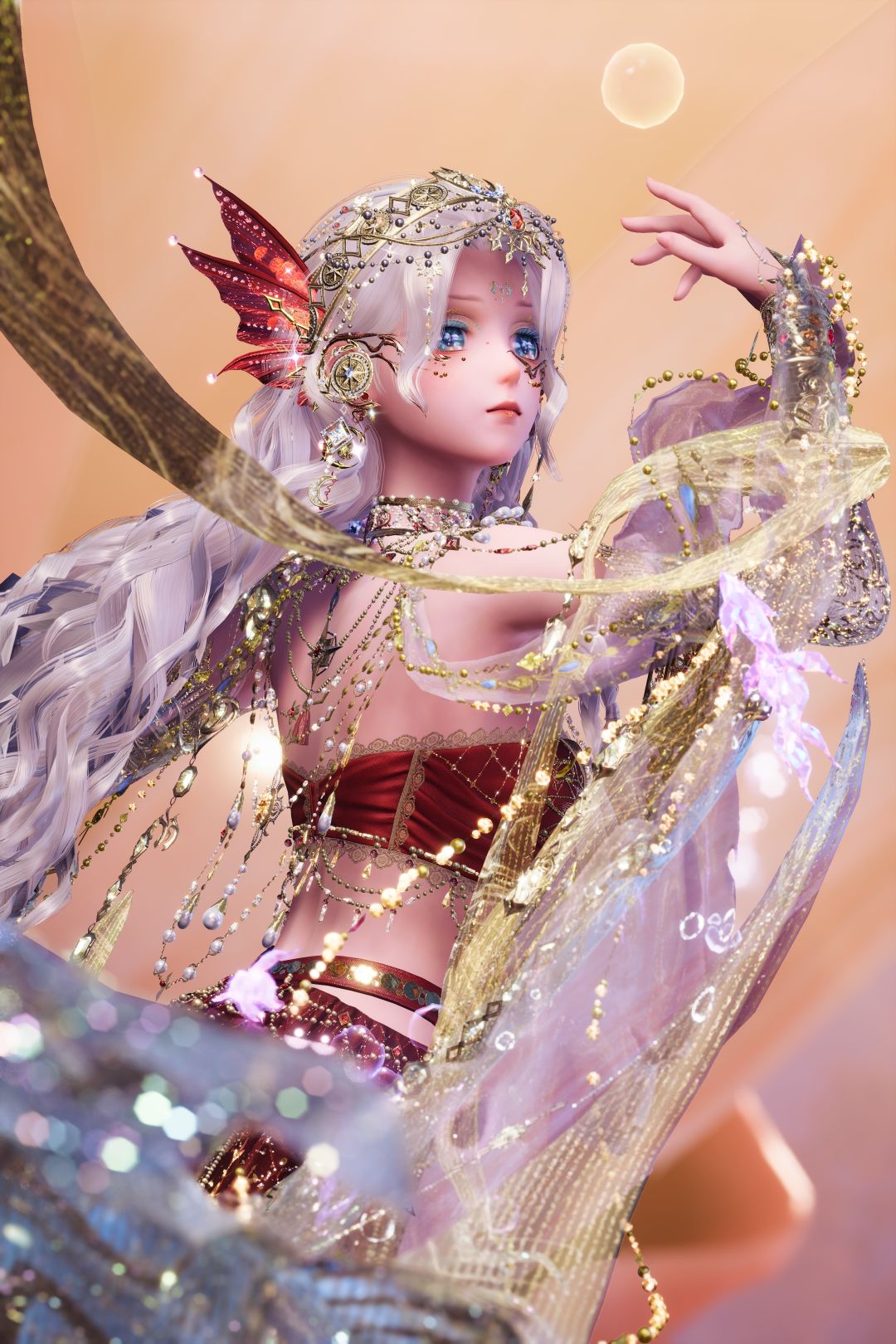 金链缠绕鳞身,于河水间复刻古神的余温 4