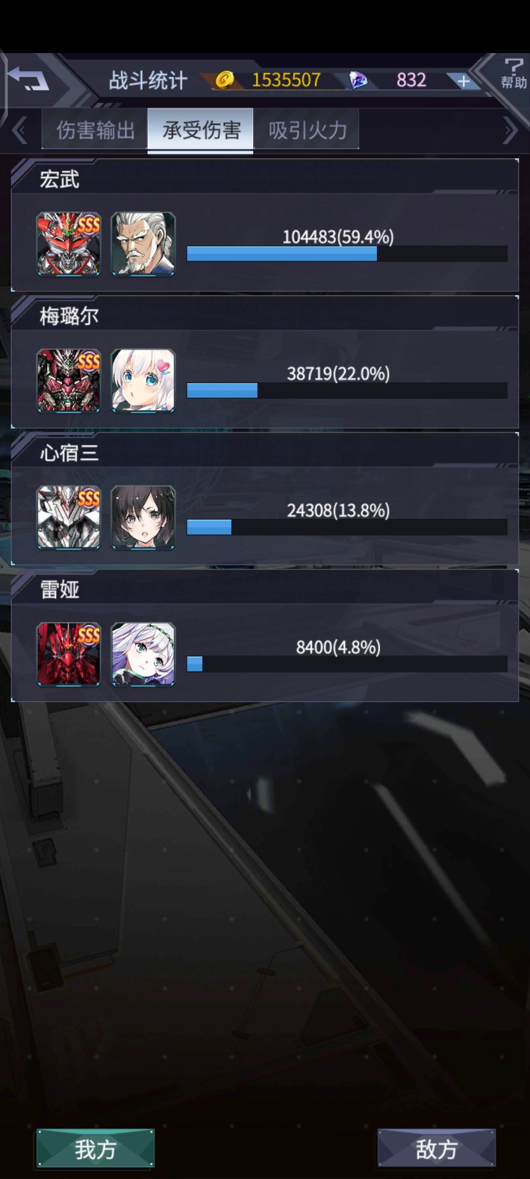 坦度可以,但伤害不稳定 1