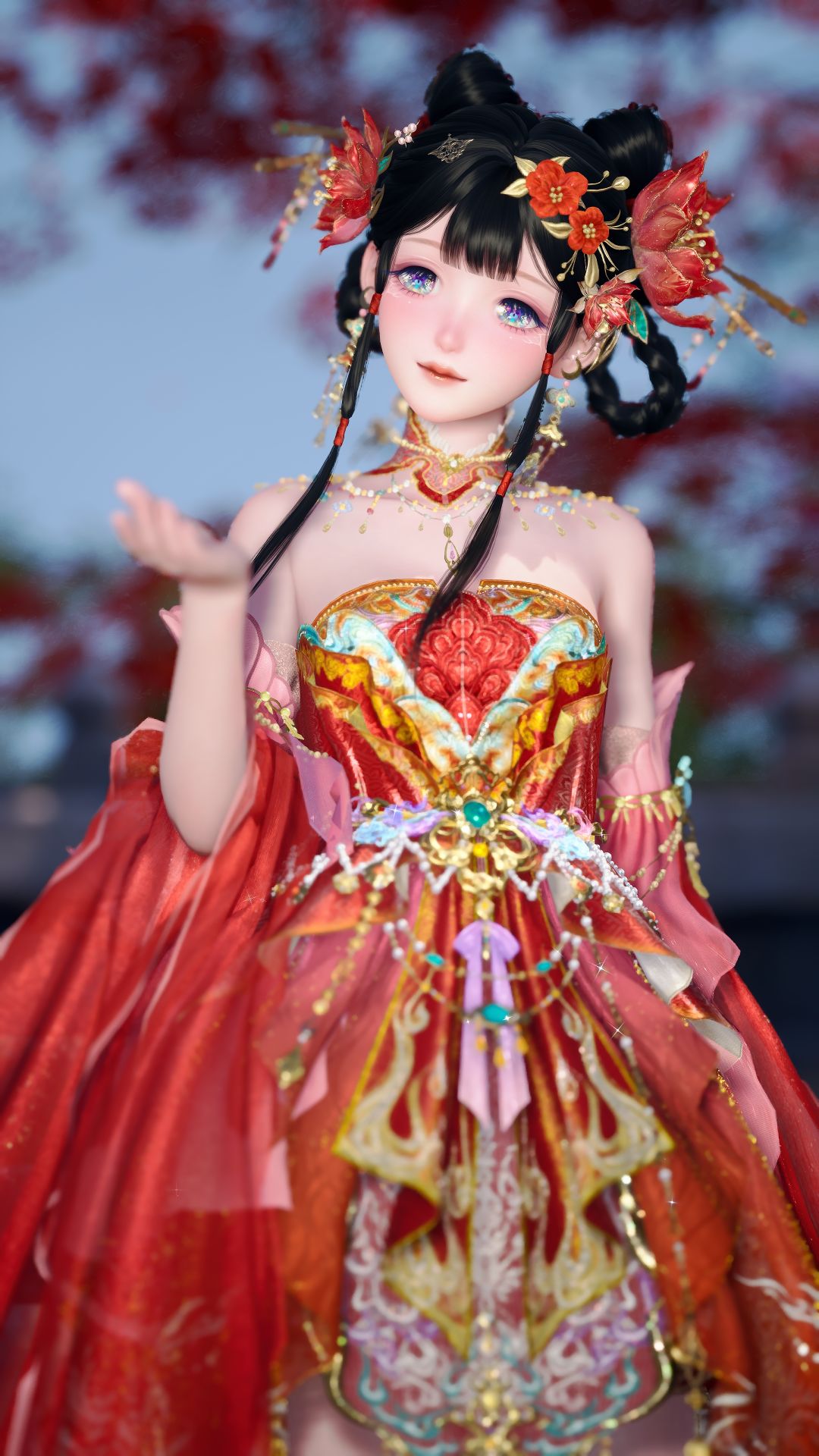 鹿套染色/红金色小鲤鱼染色码分享 5