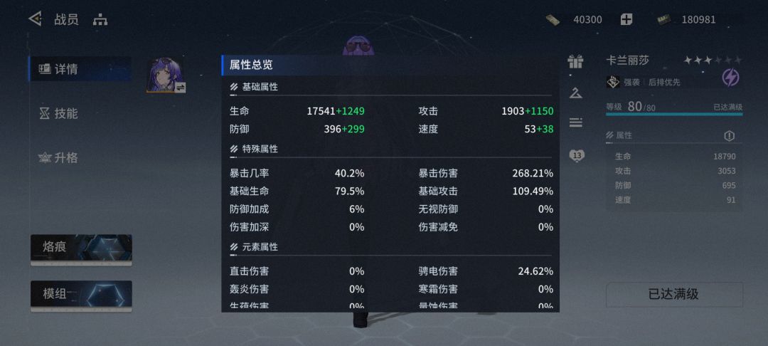 分享一下卡兰丽莎一波流配队 2