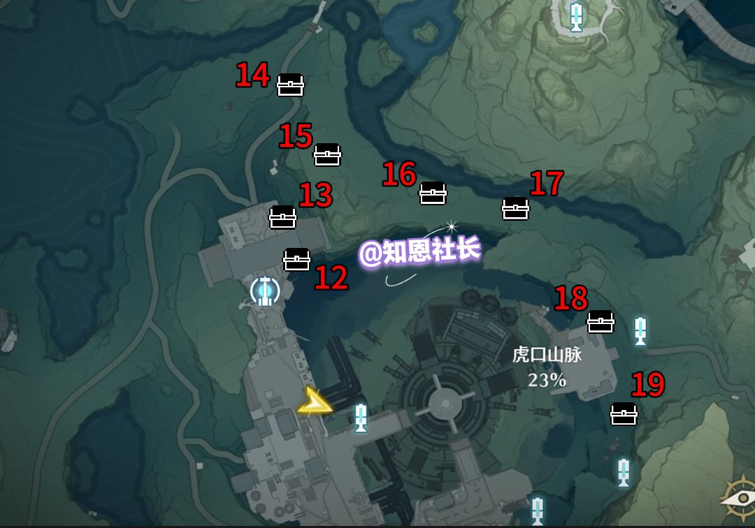 虎口山脉地图探索全收集 3