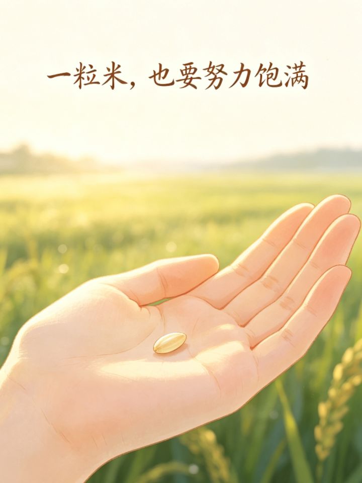 一粒米也要努力饱满截图