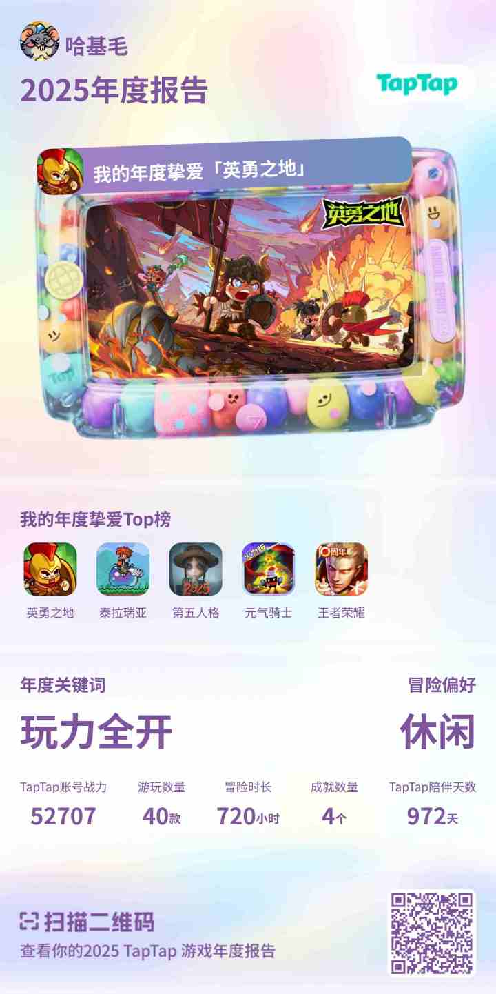 笑死我了打了一年英勇之地截图