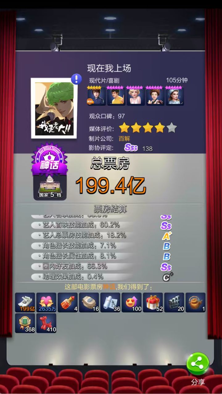 #票房大卖王每日分享第二天官服百解1935262截图