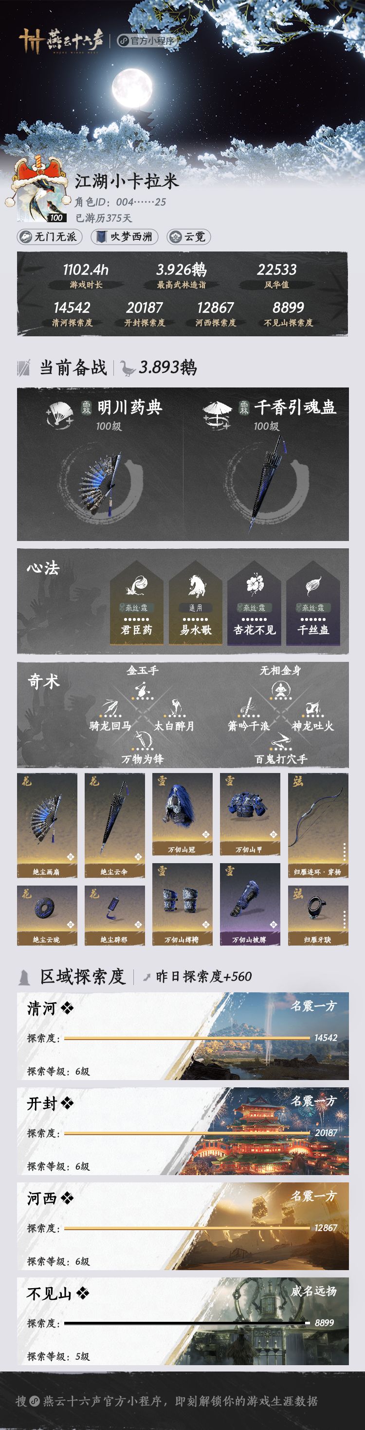 燕云毕业看来是3.9鹅 2