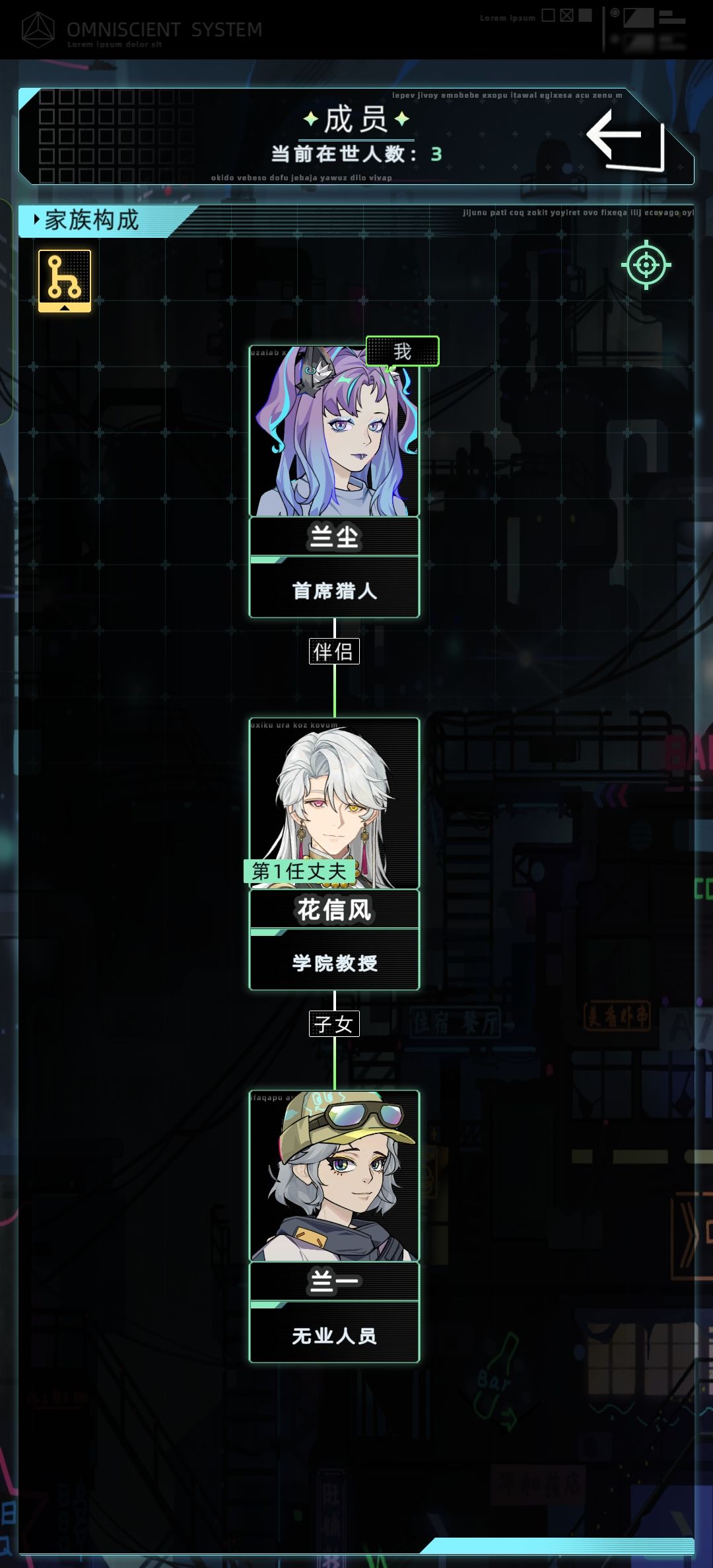 请问我们谁有家人? 2