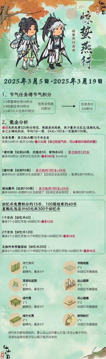 惊蛰燕行节气攻略2.0