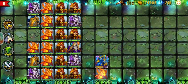 E16308大法师加暴击率,还是喜欢火法队,6远程站第二排可打前面可打后面,这种近战boss这个站位毫无压力,远程3格可以打到,每次送一个截图
