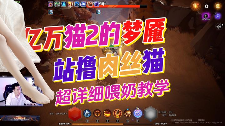 【火炬之光】猫2-拯救脆皮解放双手！超详细喂奶！各种留白位置!截图