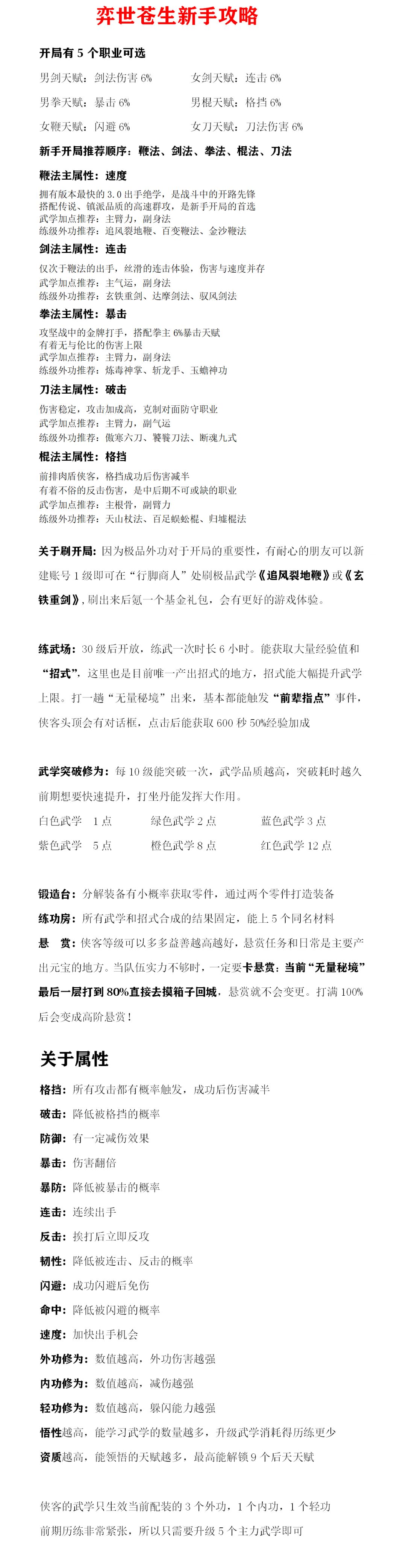 新手攻略 1