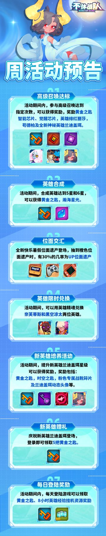 8.11周活动预告（服务器范围：1~1174）