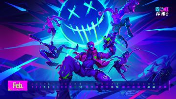 📢深渊电台晚间资讯📢
听众们，晚上好！
之前南希收到特工们想要获得深渊壁纸的反馈(〃∀〃)
这不，新鲜出炉的2月月历壁纸来了：
该画面采用「虚拟之井」技术，由黑井粒子所录制，生动记录了某次秘密行动中特工们的英姿！
欢迎大家保存食用~