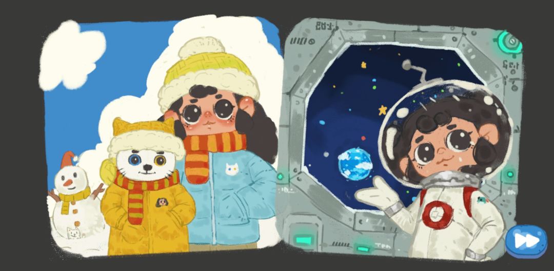 涂鸦手绘画的风互动一体的游戏 3