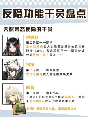 方舟反隐大盘点