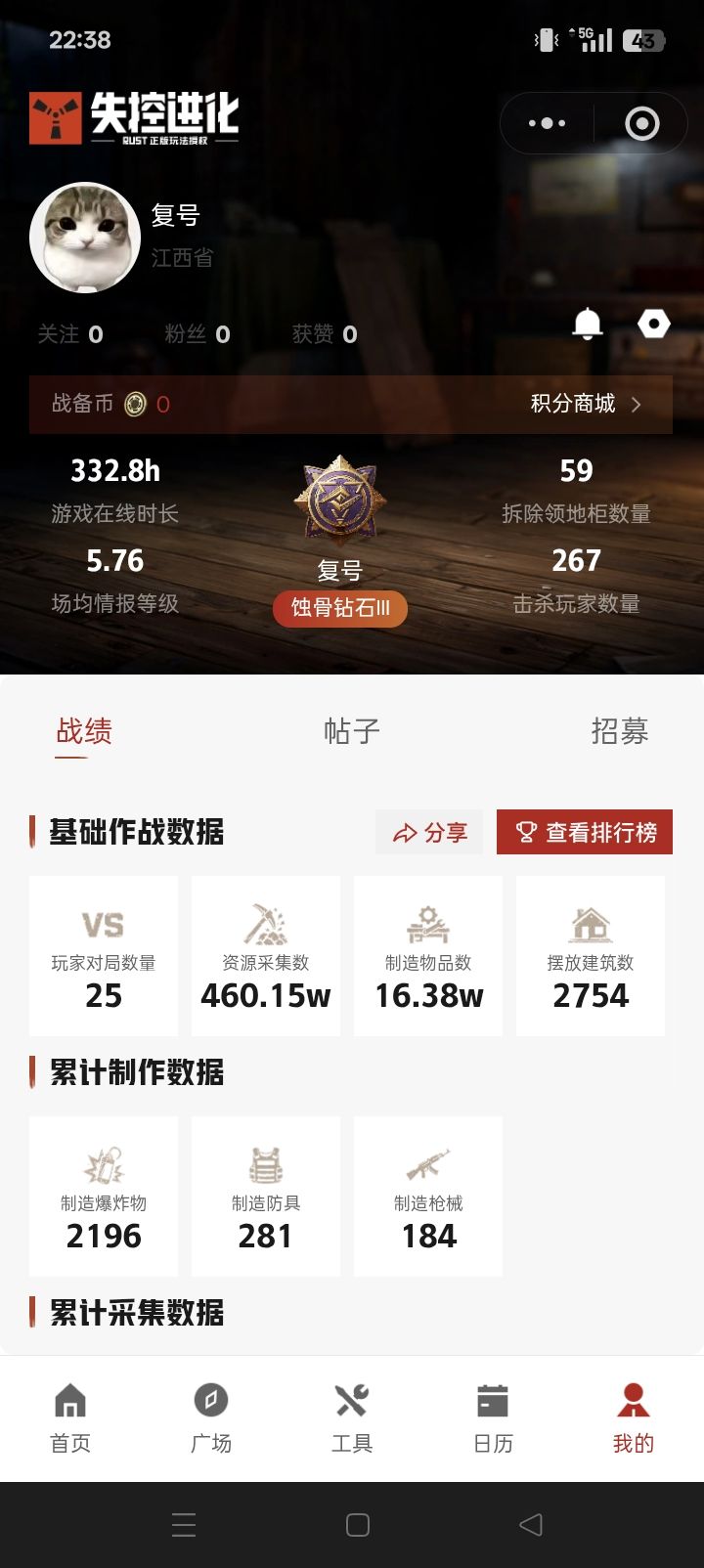 社区服开服卡申请截图