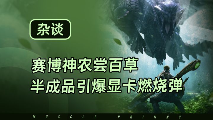 赛博神农尝百草：半成品商法引爆显卡燃烧弹截图