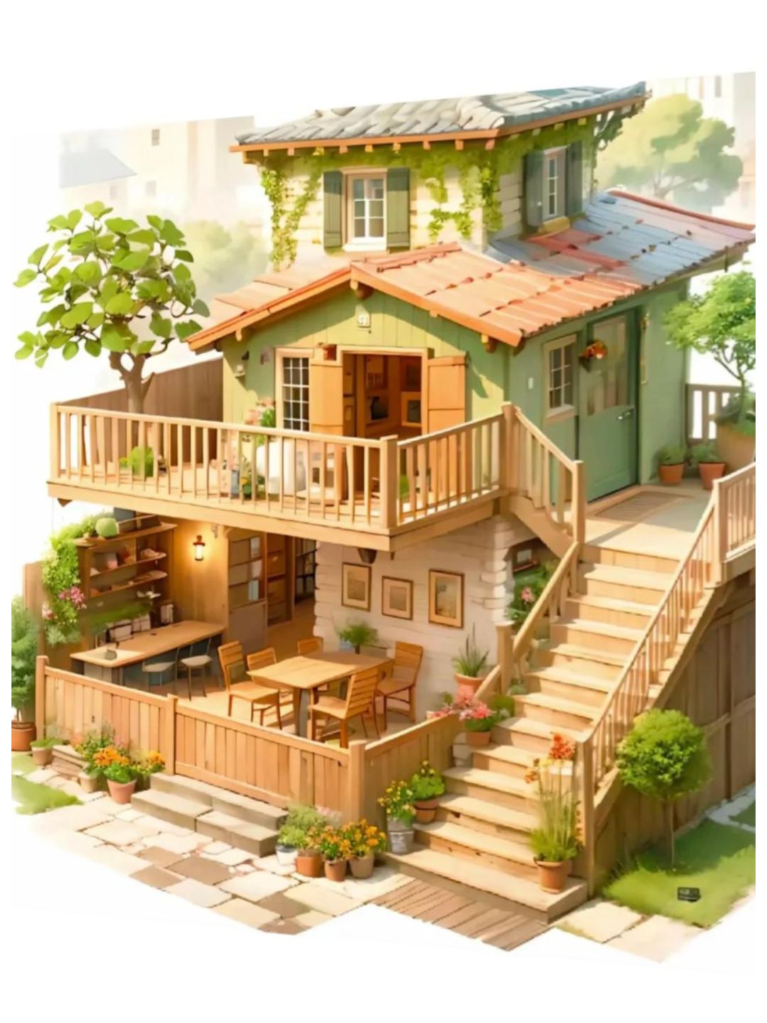 心动小镇房屋设计图 2