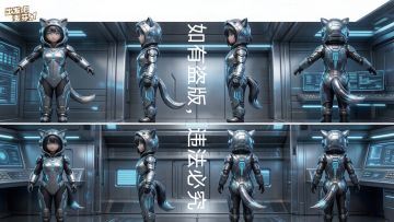 麦芬时装设计大赛，未来战士