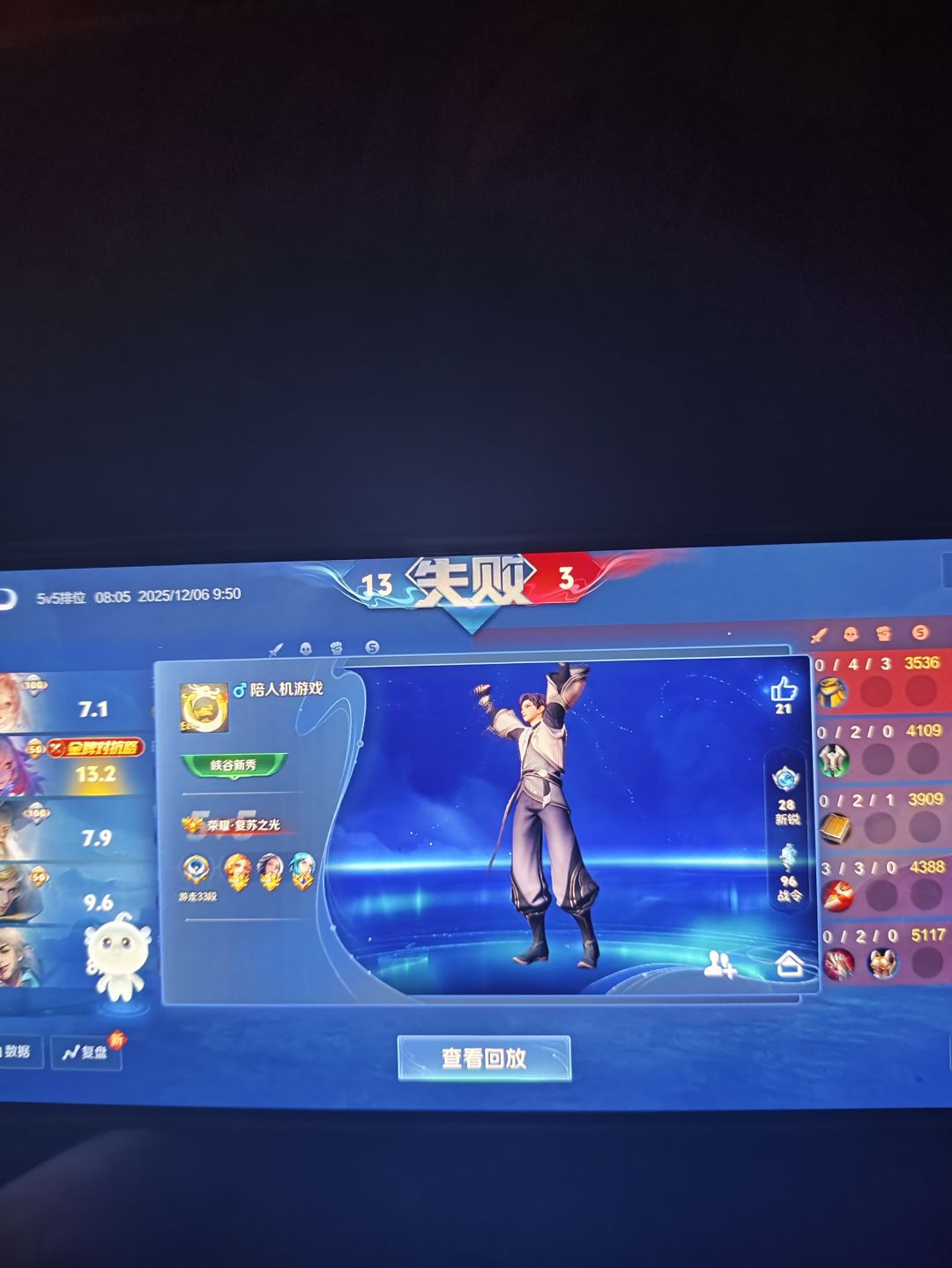 你们帮我看看这是人机吗,我90星排到的 2