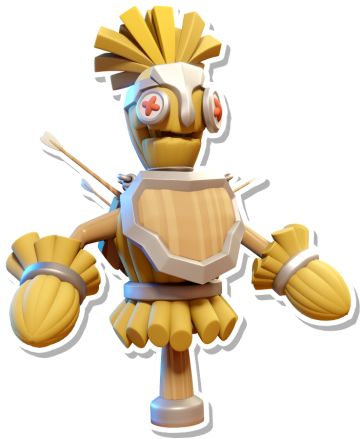 限时特惠，传说士兵·挑衅草人！