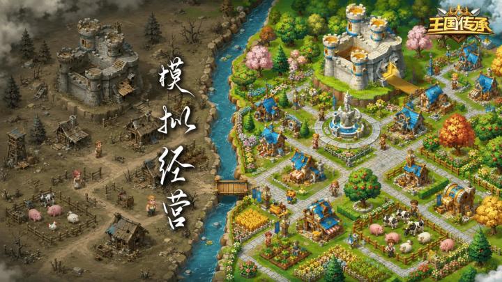 一边安排种田一边准备军团战争，《王国传承》的领主到底有多忙？截图