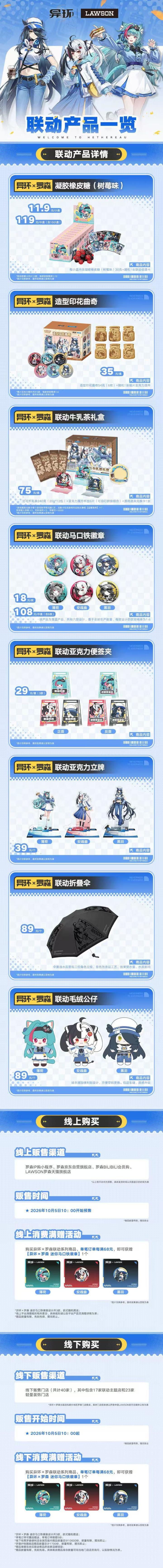 和罗森的联名截图