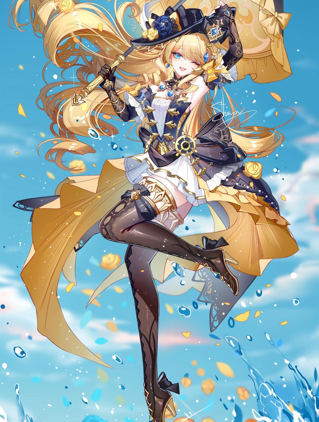 原神插画师，推荐 10
