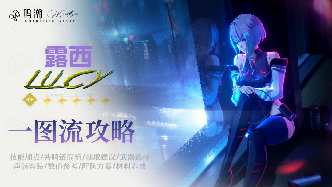【Moealkyne】露西角色一图流详解攻略截图