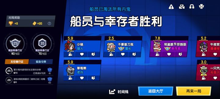 7个船员,一个中立截图