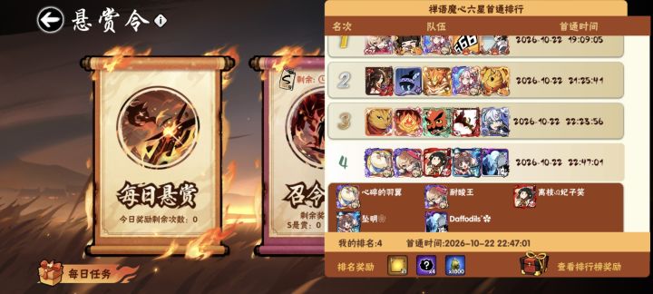 一区逆袭首通榜第四截图