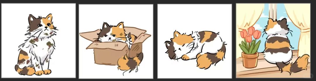 招牌猫猫“小满”的设定过程 4